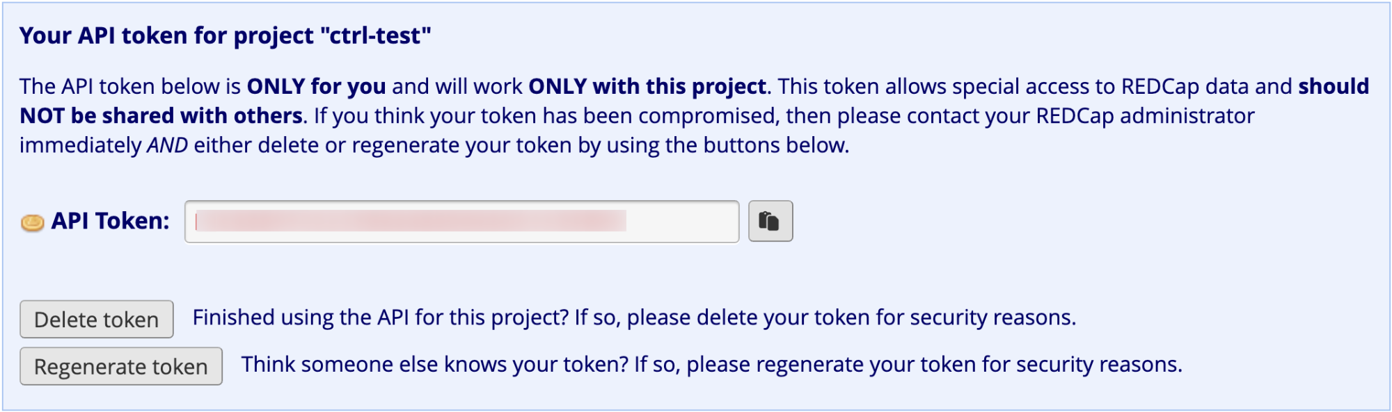 API Token