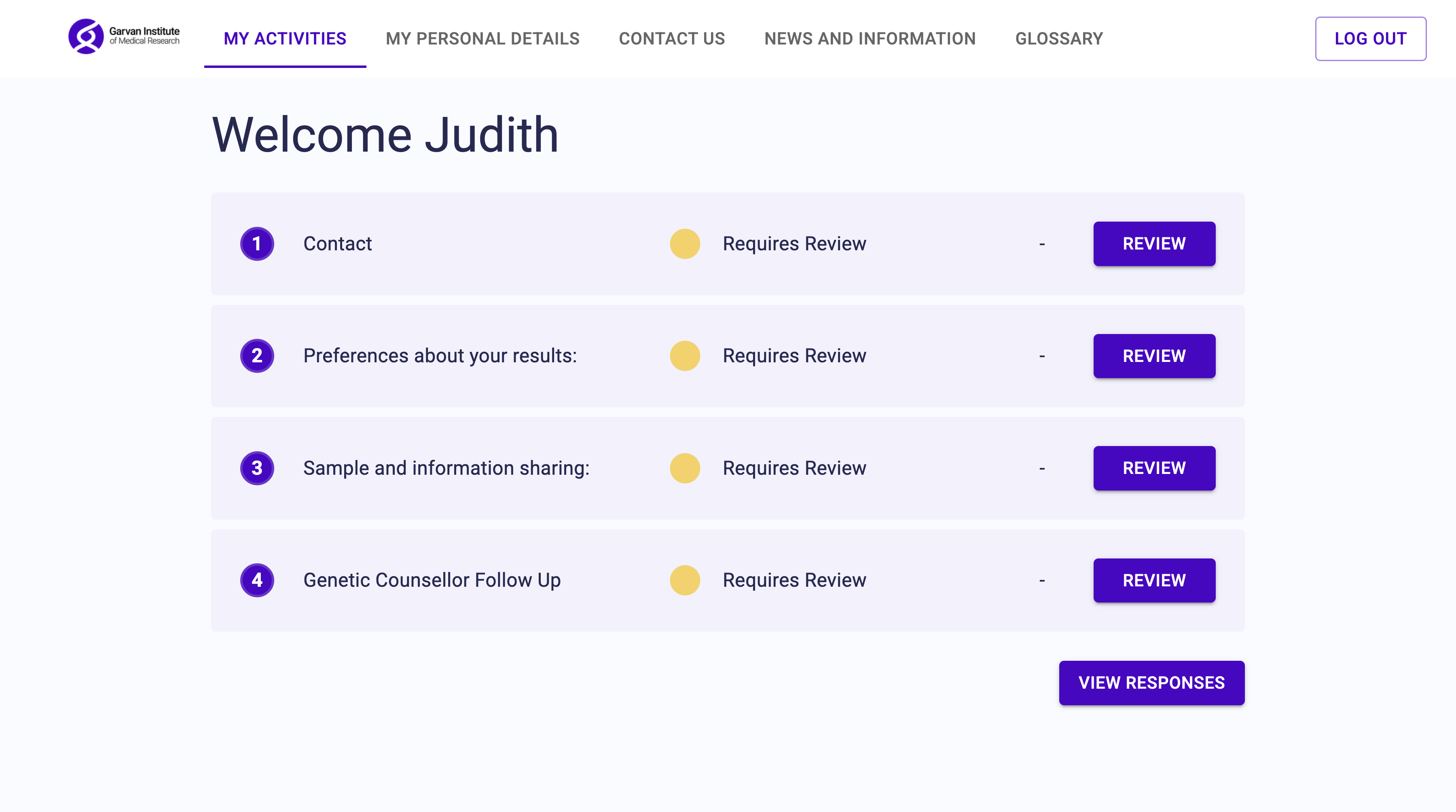 CTRL Participant Portal